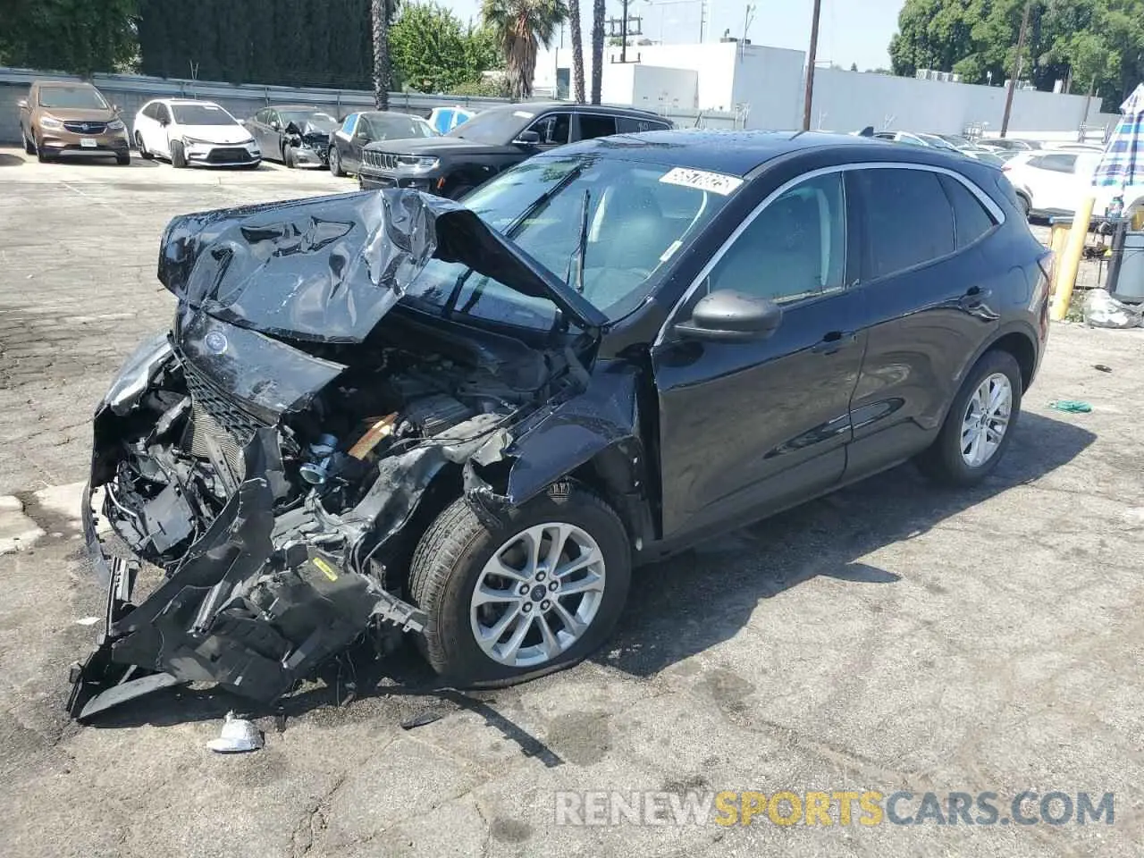 1 Photograph of a damaged car 1FMCU0G68NUA69719 FORD ESCAPE 2022