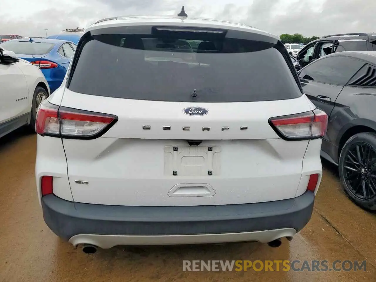 6 Photograph of a damaged car 1FMCU0G69NUB01335 FORD ESCAPE 2022