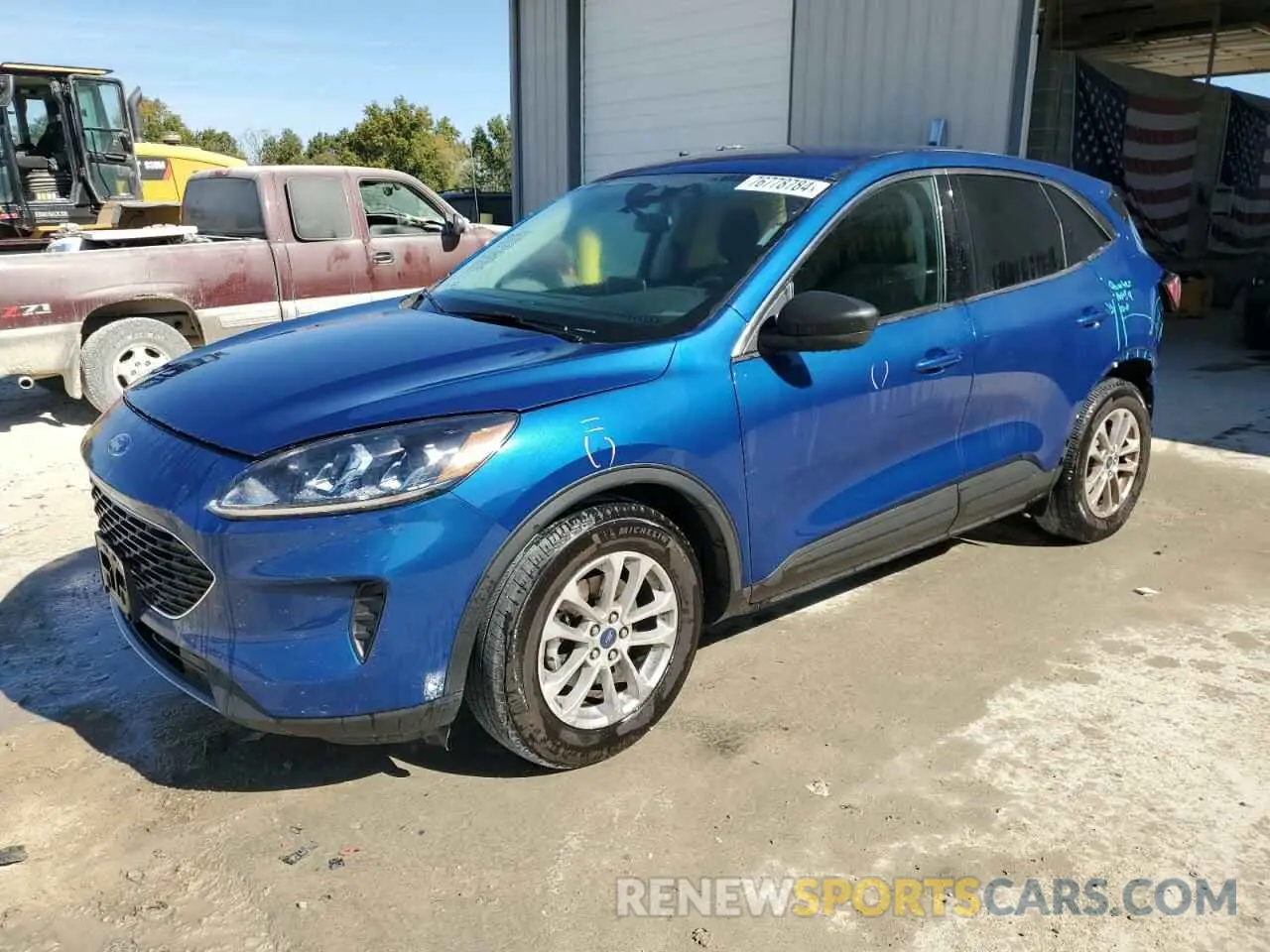 1 Photograph of a damaged car 1FMCU0G6XNUB63214 FORD ESCAPE 2022