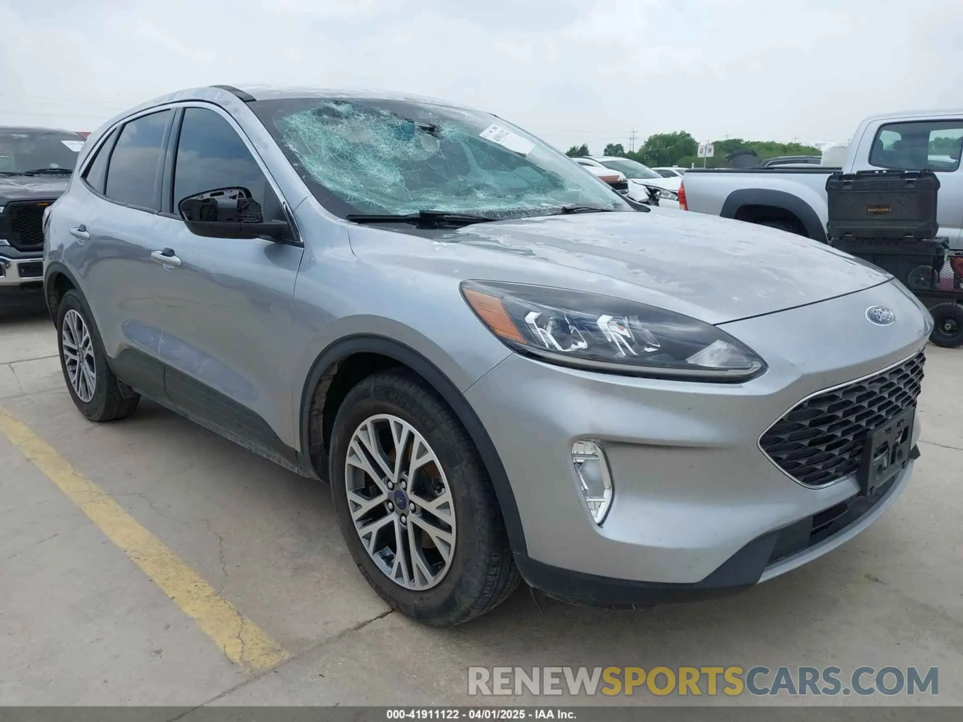 1 Photograph of a damaged car 1FMCU0H64NUA09189 FORD ESCAPE 2022