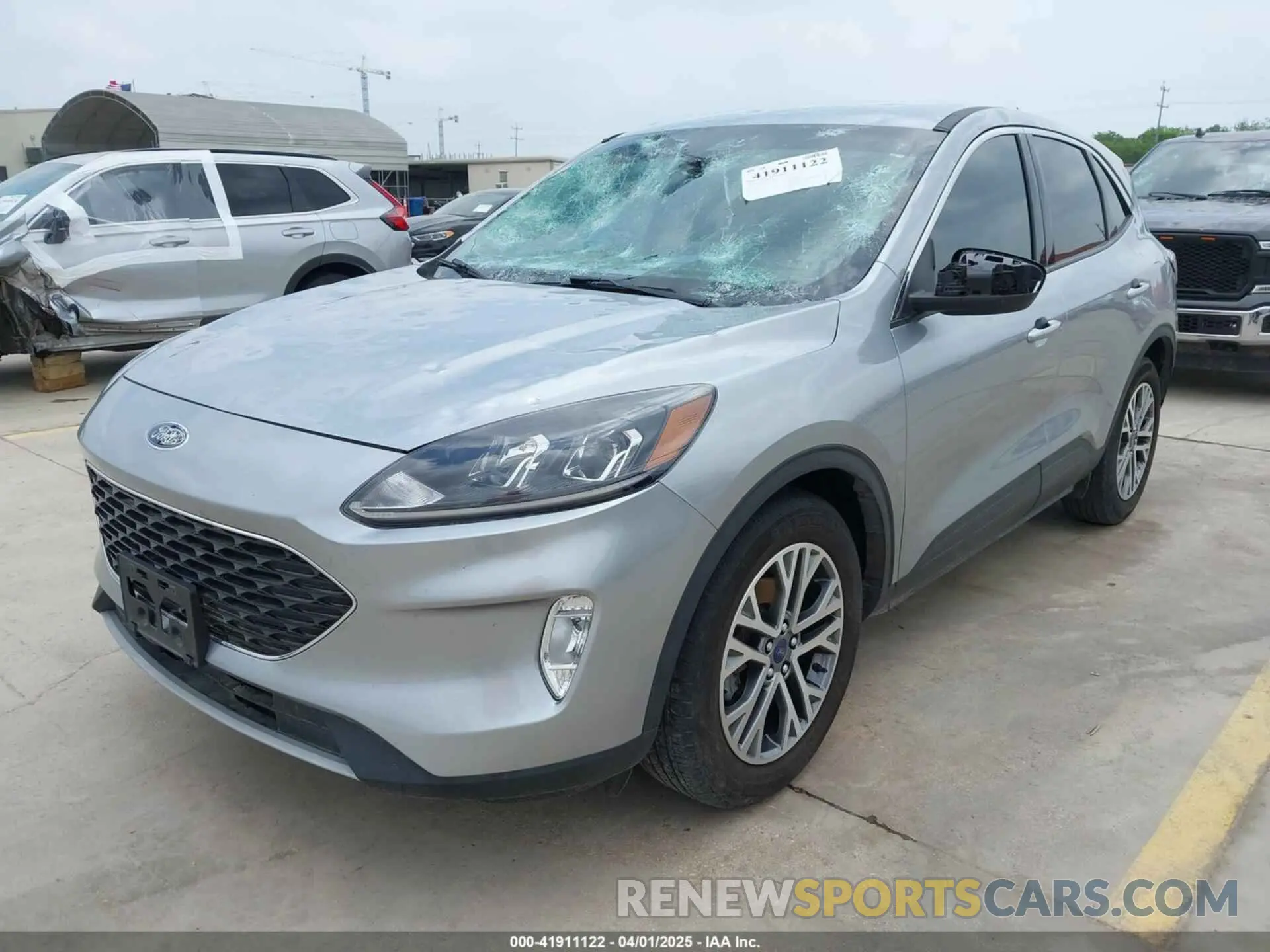 2 Photograph of a damaged car 1FMCU0H64NUA09189 FORD ESCAPE 2022
