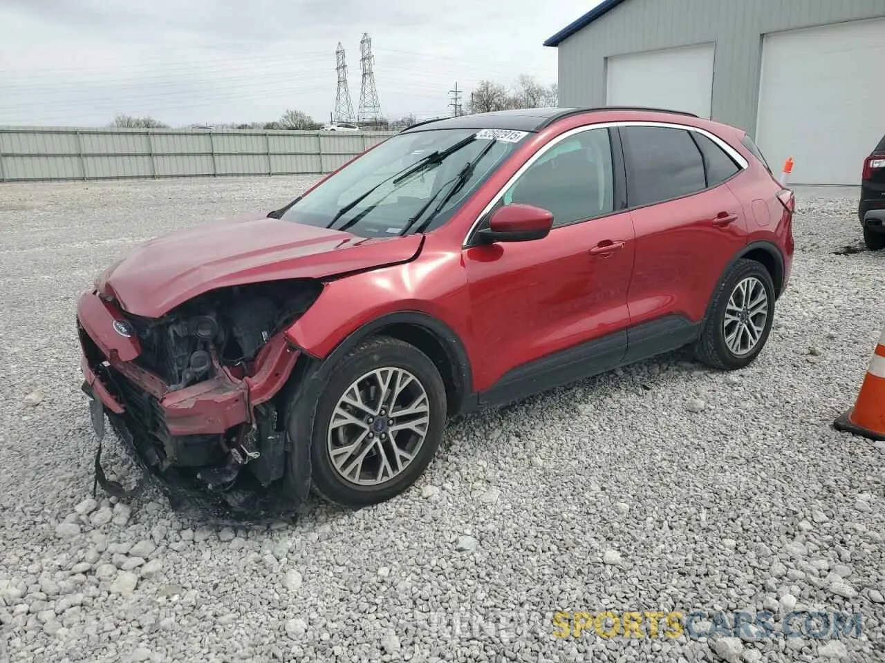 1 Photograph of a damaged car 1FMCU0H64NUB07042 FORD ESCAPE 2022
