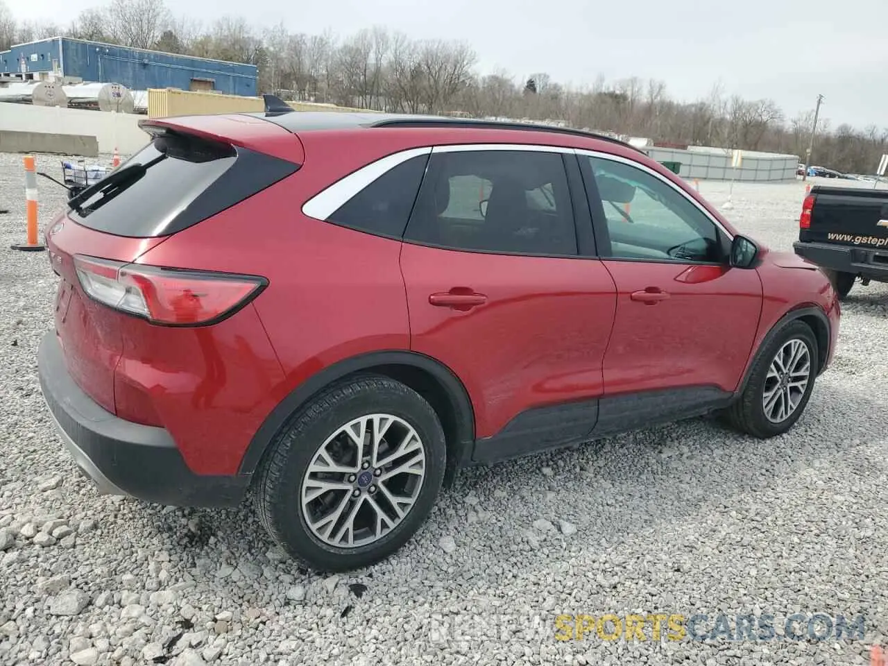 3 Photograph of a damaged car 1FMCU0H64NUB07042 FORD ESCAPE 2022