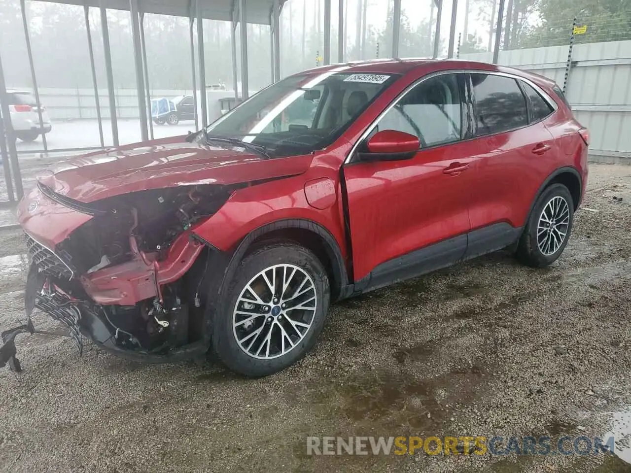 1 Photograph of a damaged car 1FMCU0KZ2NUA85545 FORD ESCAPE 2022