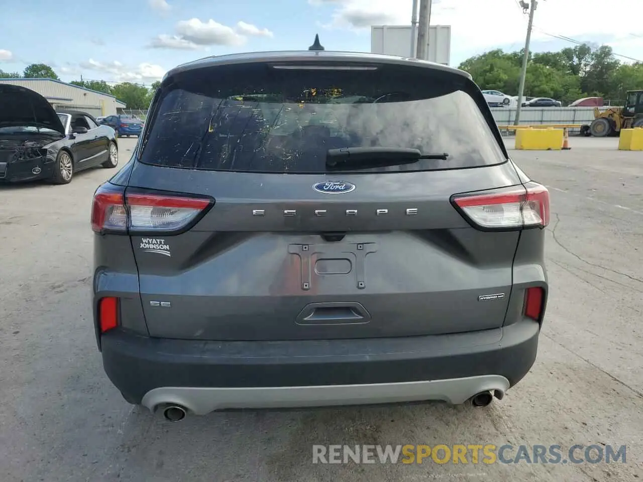 6 Photograph of a damaged car 1FMCU9BZ1NUA59233 FORD ESCAPE 2022