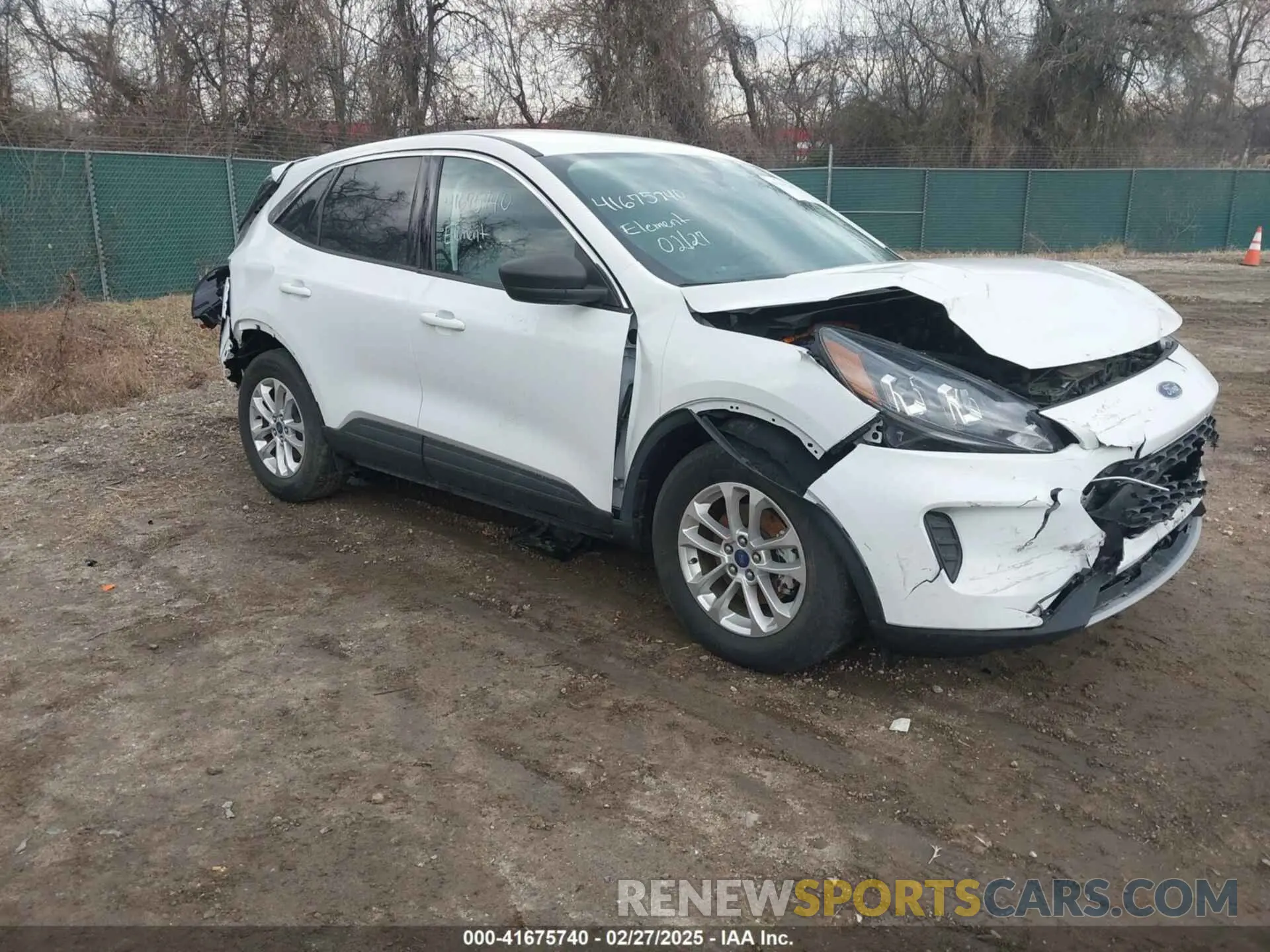 1 Photograph of a damaged car 1FMCU9BZ2NUA43705 FORD ESCAPE 2022