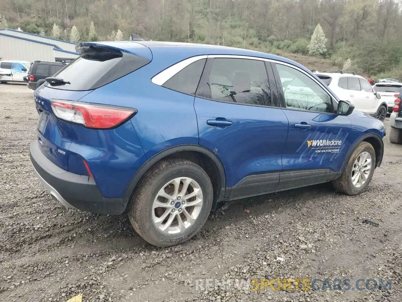 3 Photograph of a damaged car 1FMCU9BZ5NUA64399 FORD ESCAPE 2022