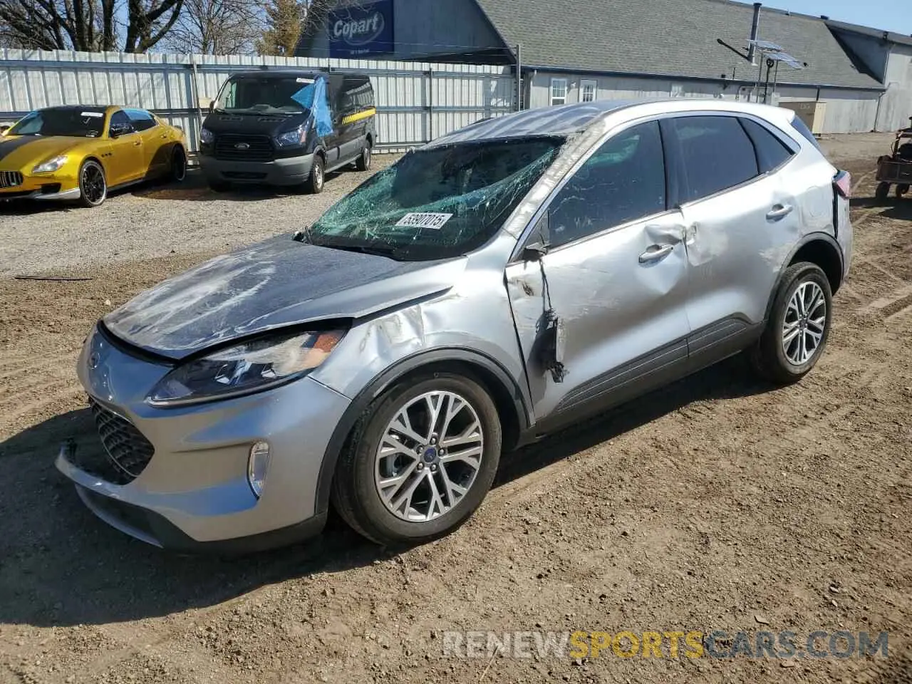1 Photograph of a damaged car 1FMCU9CZ6NUA35699 FORD ESCAPE 2022