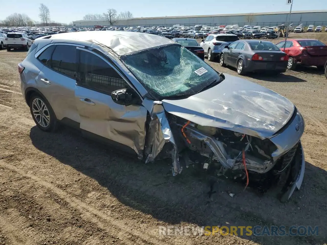 4 Photograph of a damaged car 1FMCU9CZ6NUA35699 FORD ESCAPE 2022