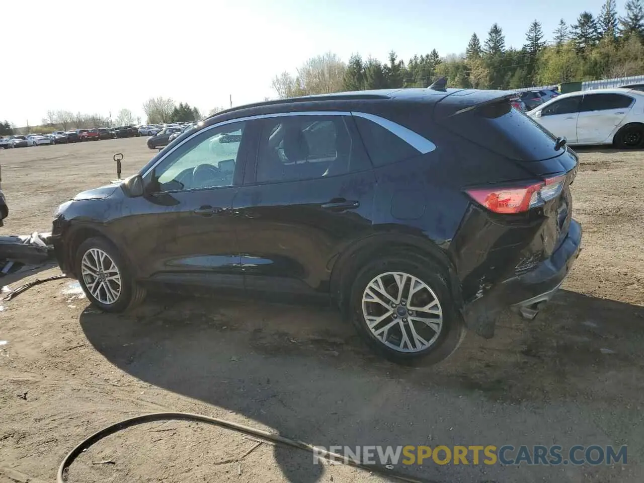 2 Photograph of a damaged car 1FMCU9CZ7NUA76942 FORD ESCAPE 2022
