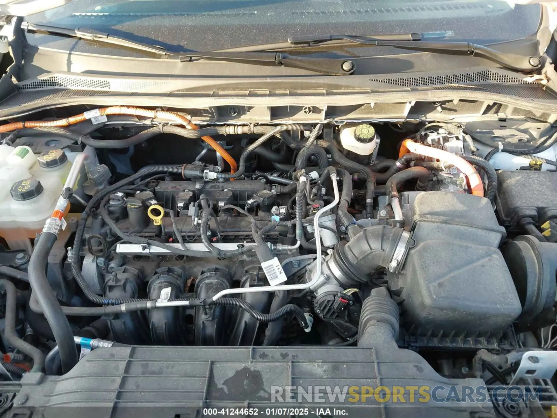 10 Photograph of a damaged car 1FMCU9DZ1NUA37682 FORD ESCAPE 2022