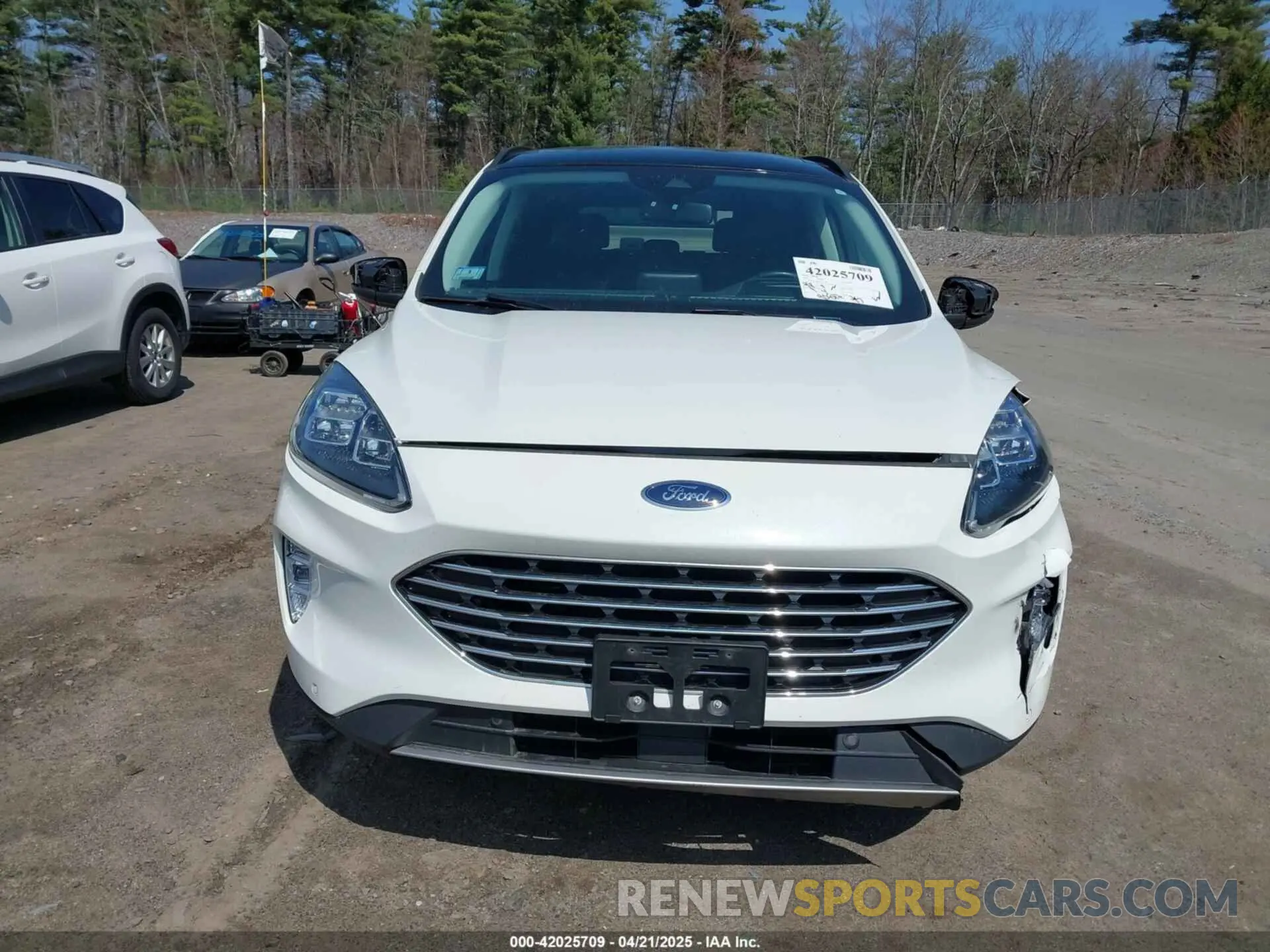 13 Photograph of a damaged car 1FMCU9DZ5NUA11487 FORD ESCAPE 2022