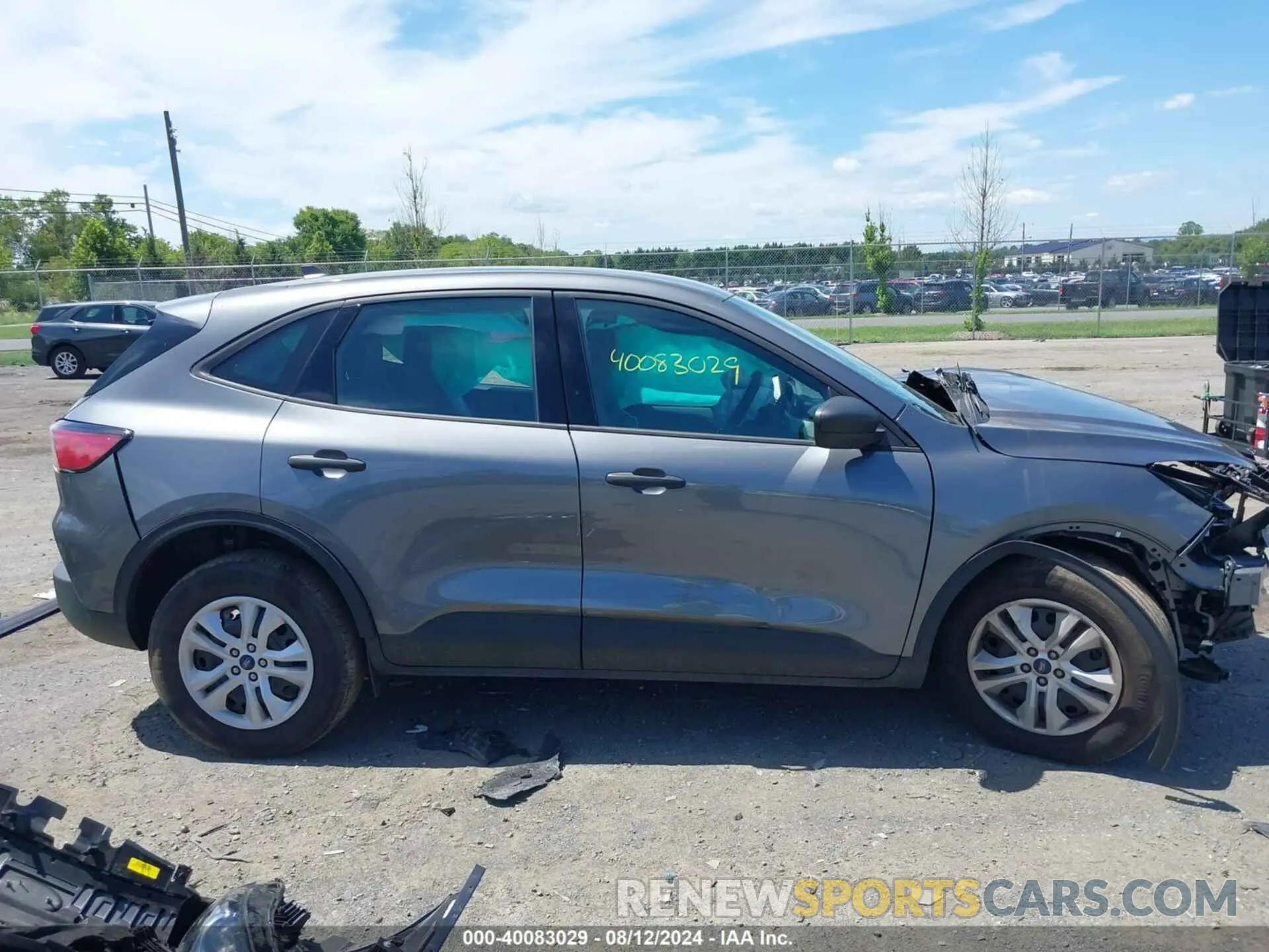 12 Photograph of a damaged car 1FMCU9F61NUB52835 FORD ESCAPE 2022