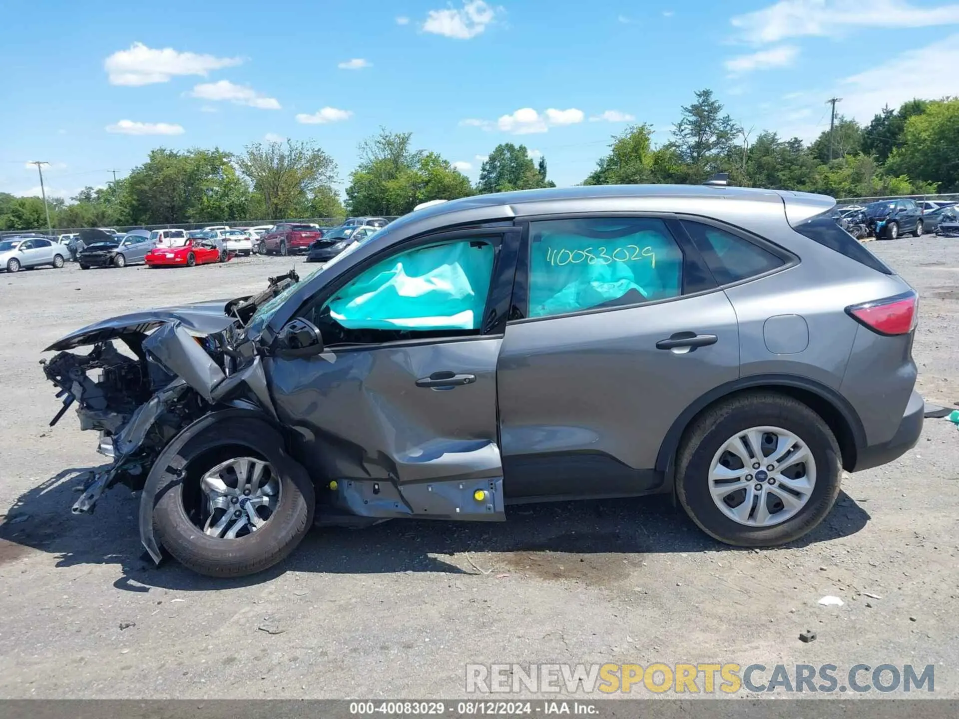 13 Photograph of a damaged car 1FMCU9F61NUB52835 FORD ESCAPE 2022