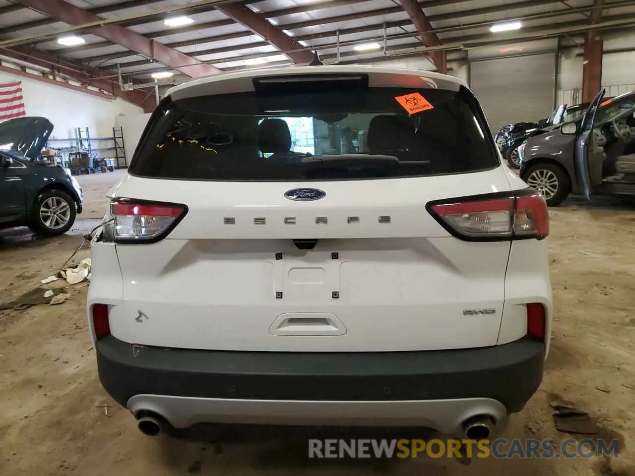 6 Photograph of a damaged car 1FMCU9F67NUA84959 FORD ESCAPE 2022