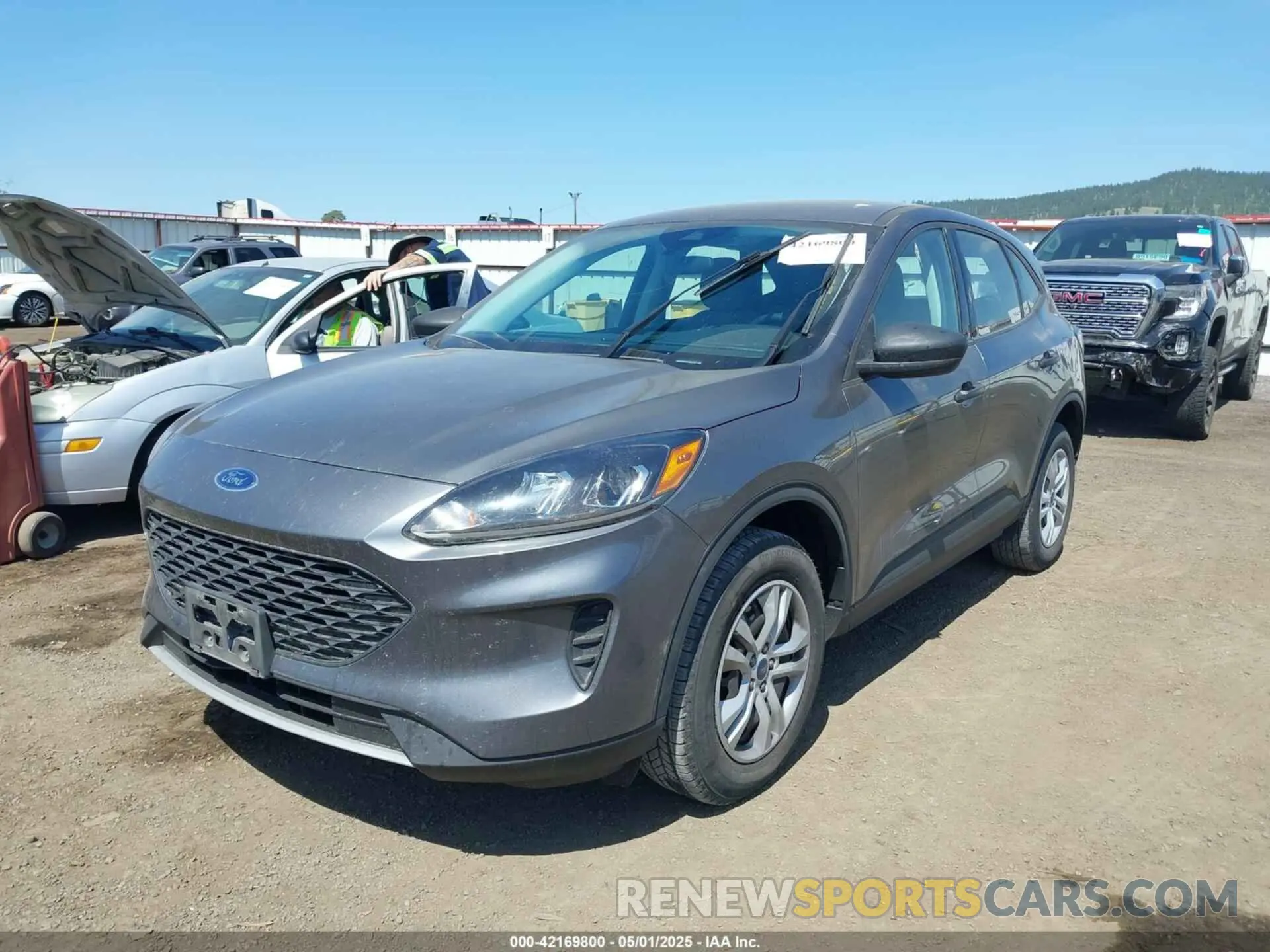 2 Photograph of a damaged car 1FMCU9F67NUB54718 FORD ESCAPE 2022
