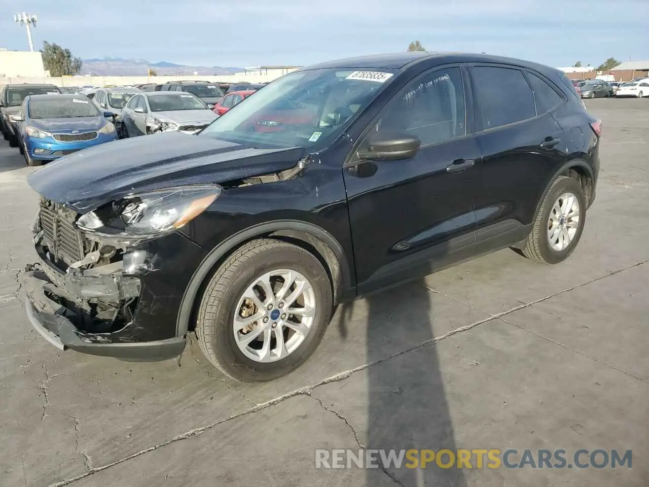 1 Photograph of a damaged car 1FMCU9F6XNUA23282 FORD ESCAPE 2022