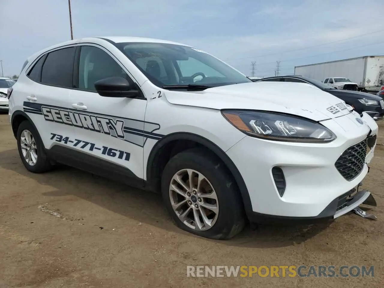 4 Photograph of a damaged car 1FMCU9G60NUB69043 FORD ESCAPE 2022