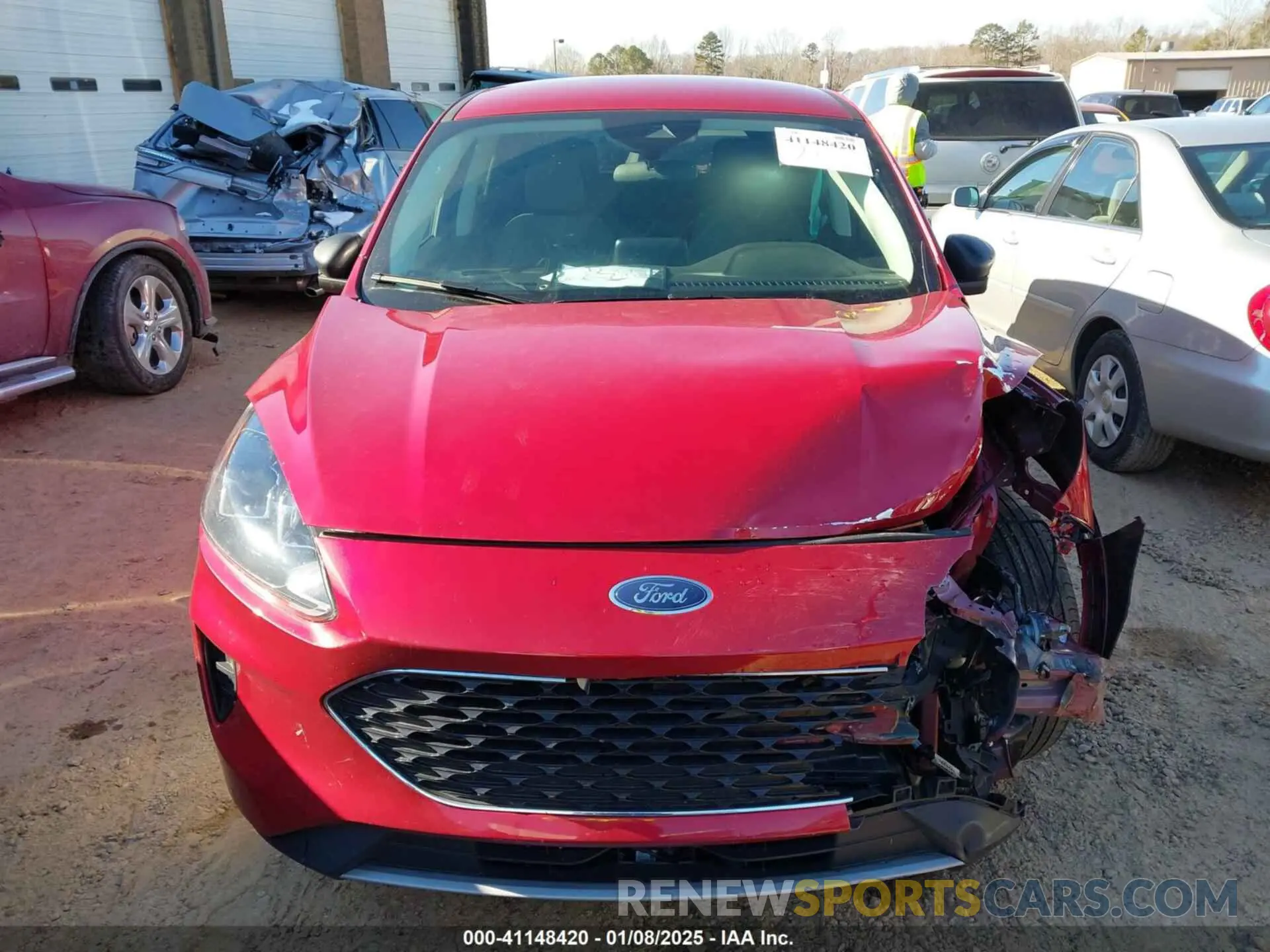 12 Photograph of a damaged car 1FMCU9G60NUB94542 FORD ESCAPE 2022