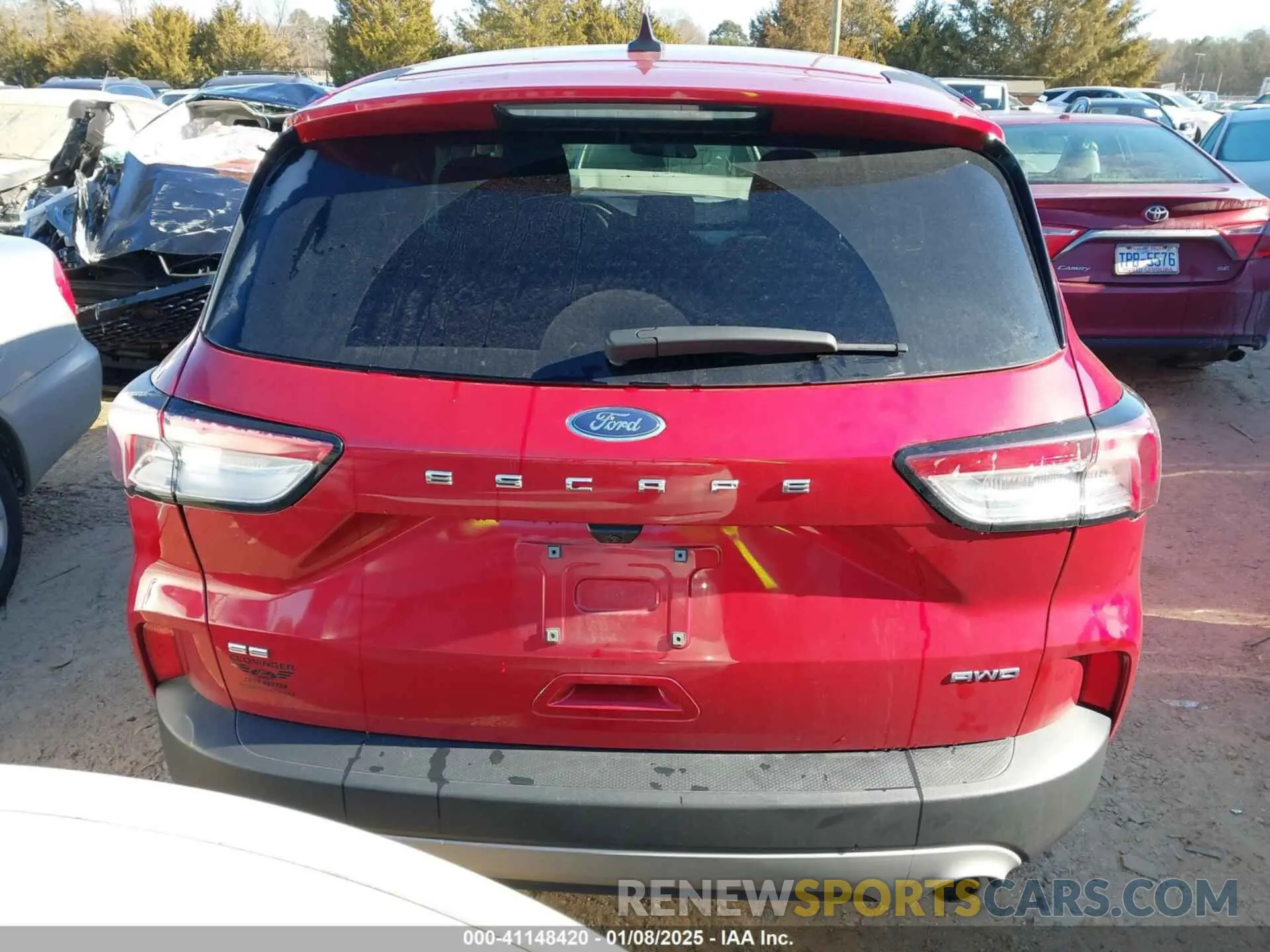 16 Photograph of a damaged car 1FMCU9G60NUB94542 FORD ESCAPE 2022