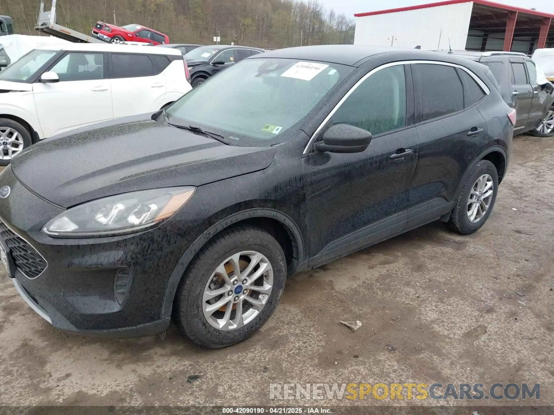 2 Photograph of a damaged car 1FMCU9G61NUA80324 FORD ESCAPE 2022