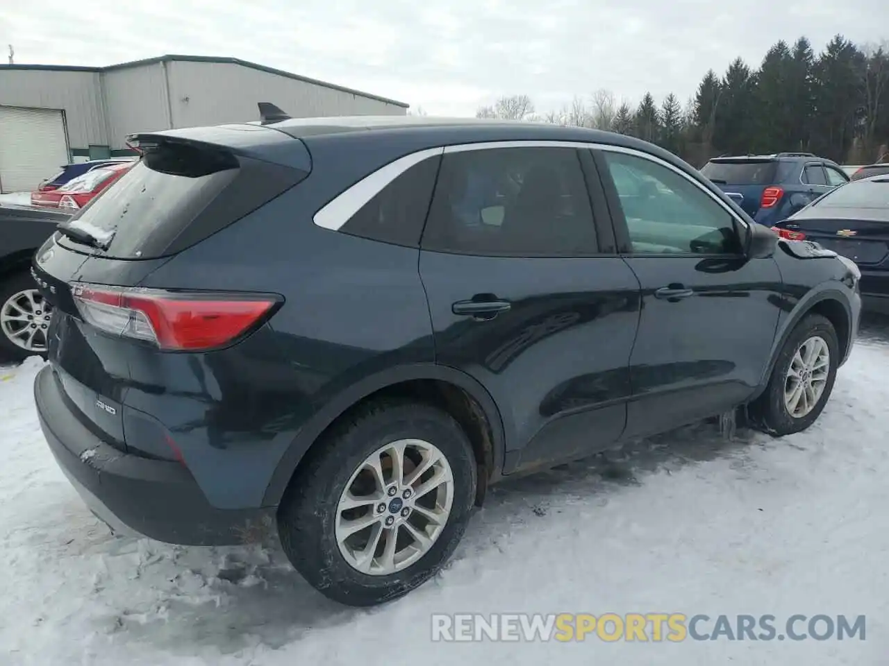 3 Photograph of a damaged car 1FMCU9G61NUA81330 FORD ESCAPE 2022