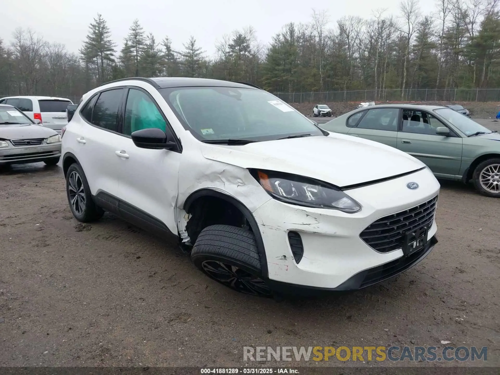 1 Photograph of a damaged car 1FMCU9G61NUB07019 FORD ESCAPE 2022