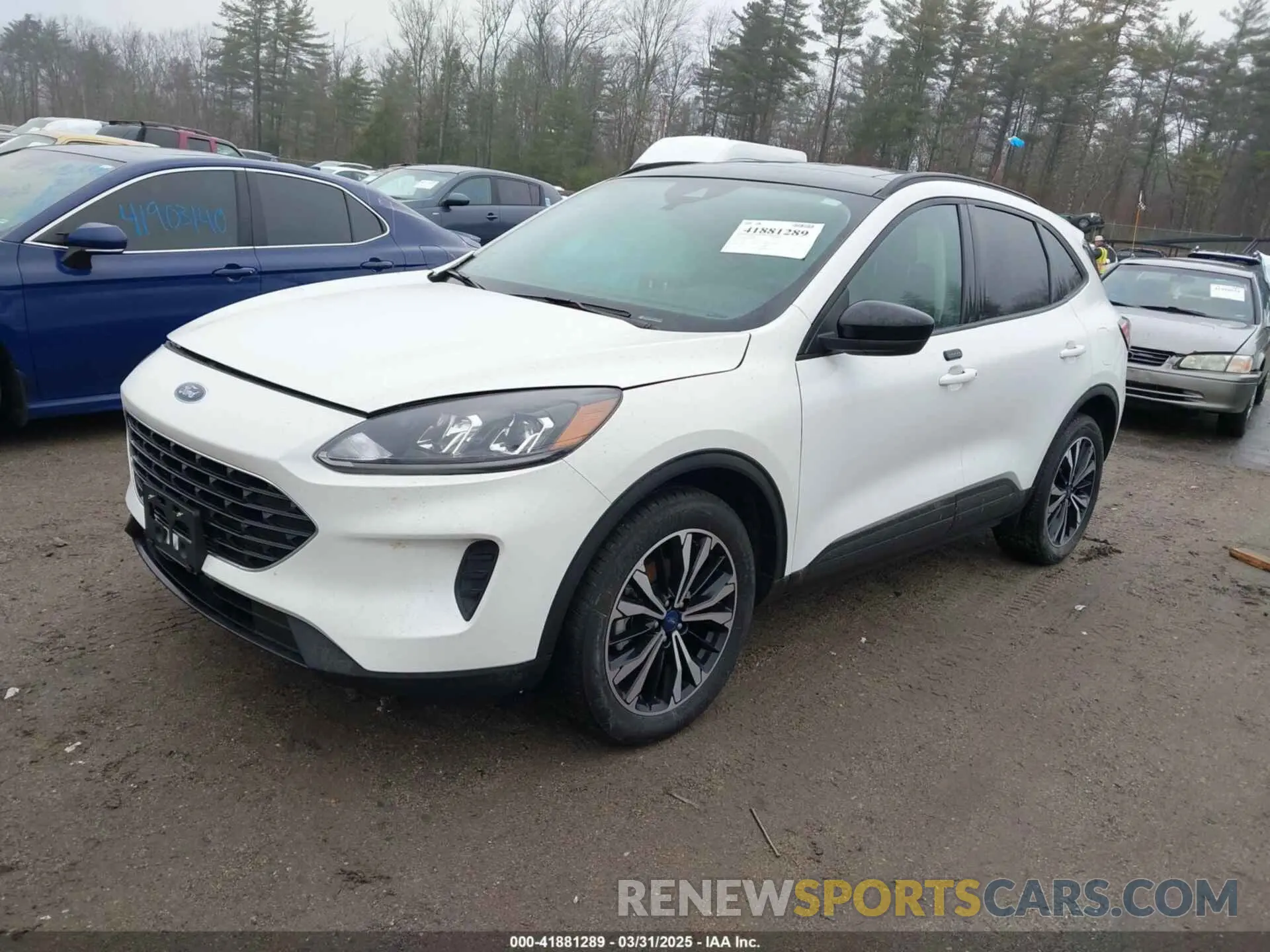 2 Photograph of a damaged car 1FMCU9G61NUB07019 FORD ESCAPE 2022