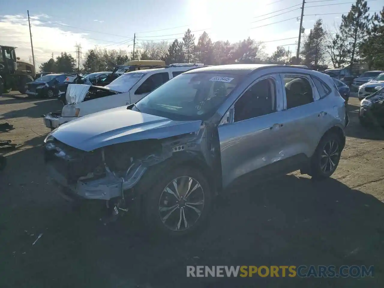 1 Photograph of a damaged car 1FMCU9G61NUB99765 FORD ESCAPE 2022