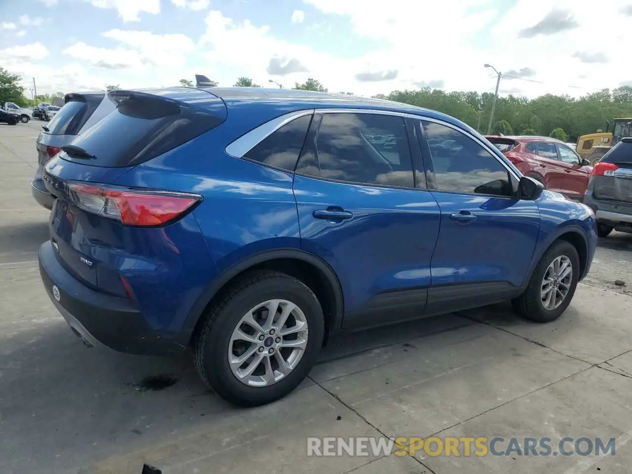 3 Photograph of a damaged car 1FMCU9G62NUA70112 FORD ESCAPE 2022