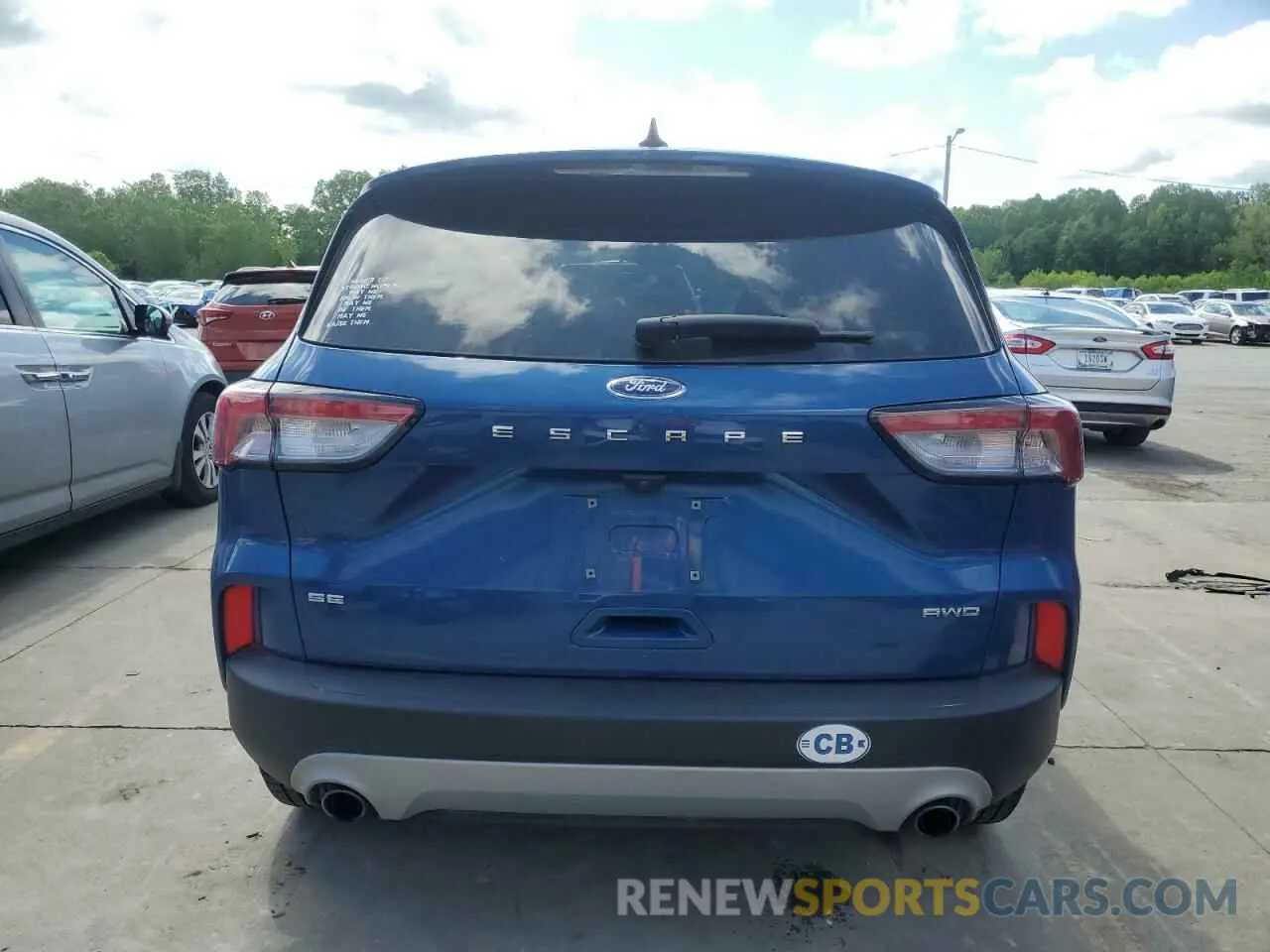 6 Photograph of a damaged car 1FMCU9G62NUA70112 FORD ESCAPE 2022