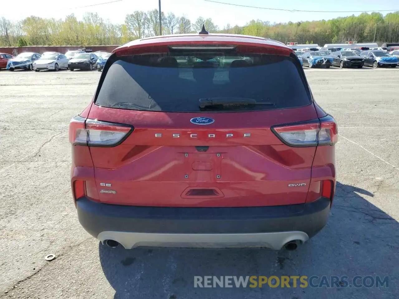 6 Photograph of a damaged car 1FMCU9G63NUA03065 FORD ESCAPE 2022