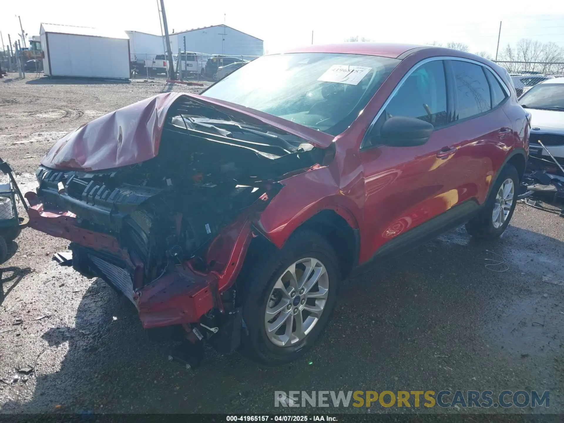 2 Photograph of a damaged car 1FMCU9G63NUB59896 FORD ESCAPE 2022