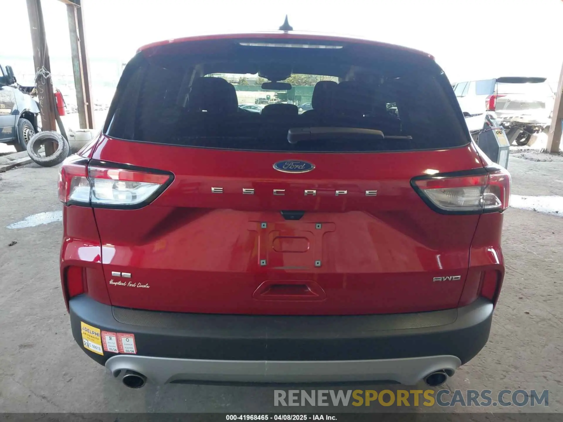 16 Photograph of a damaged car 1FMCU9G64NUA01499 FORD ESCAPE 2022