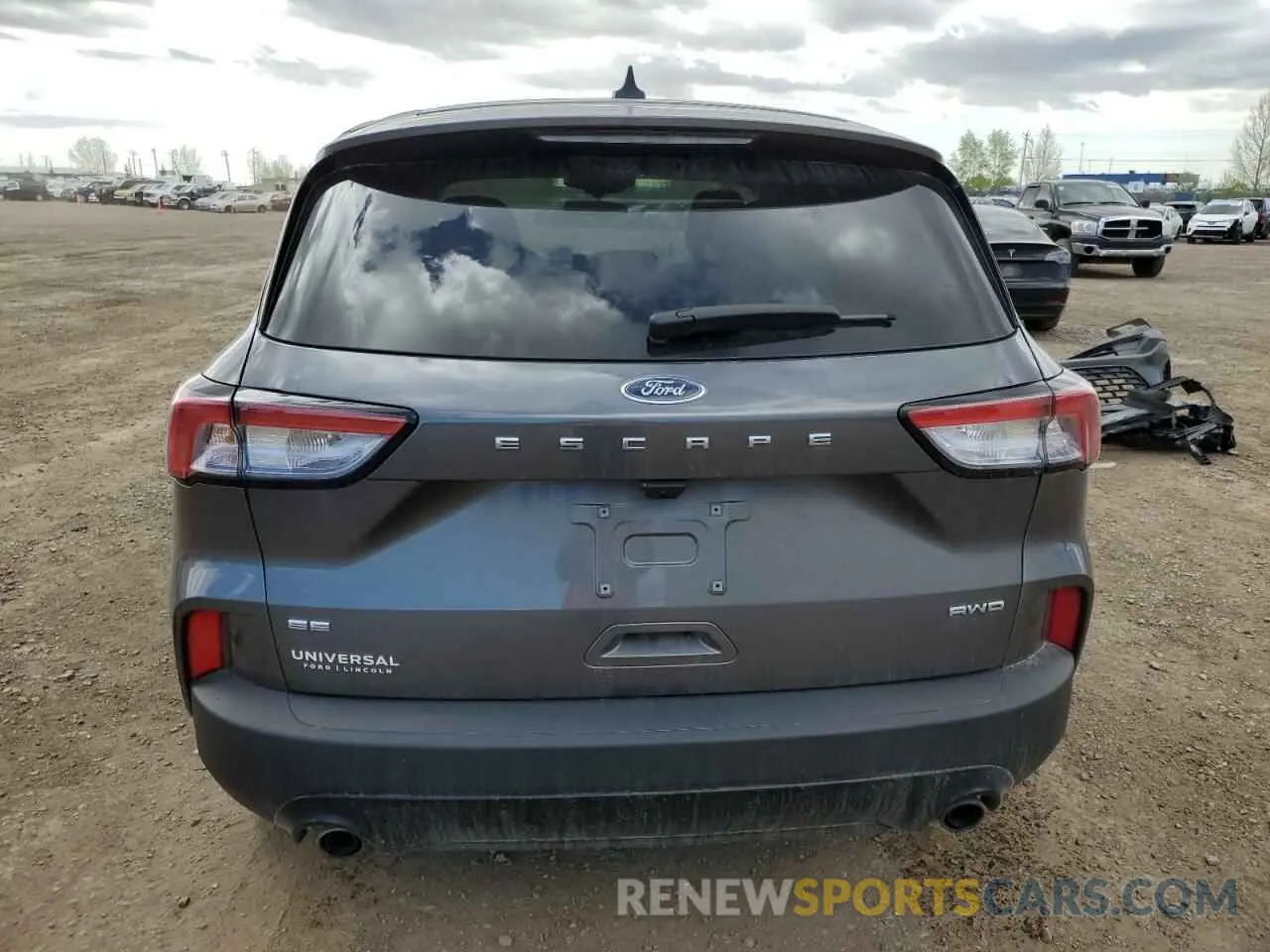 6 Photograph of a damaged car 1FMCU9G64NUA01602 FORD ESCAPE 2022