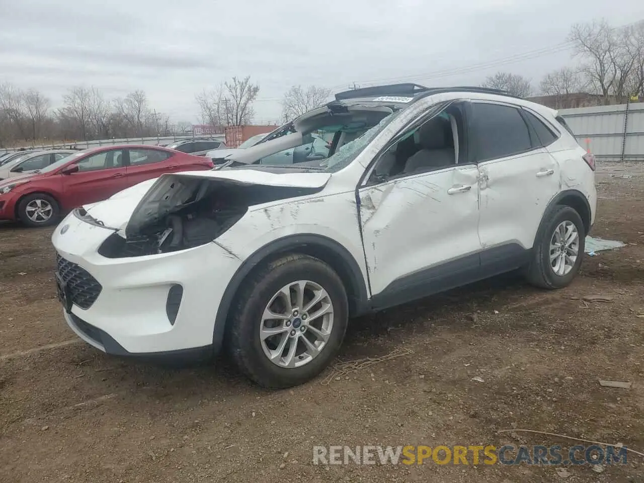 1 Photograph of a damaged car 1FMCU9G64NUA08212 FORD ESCAPE 2022