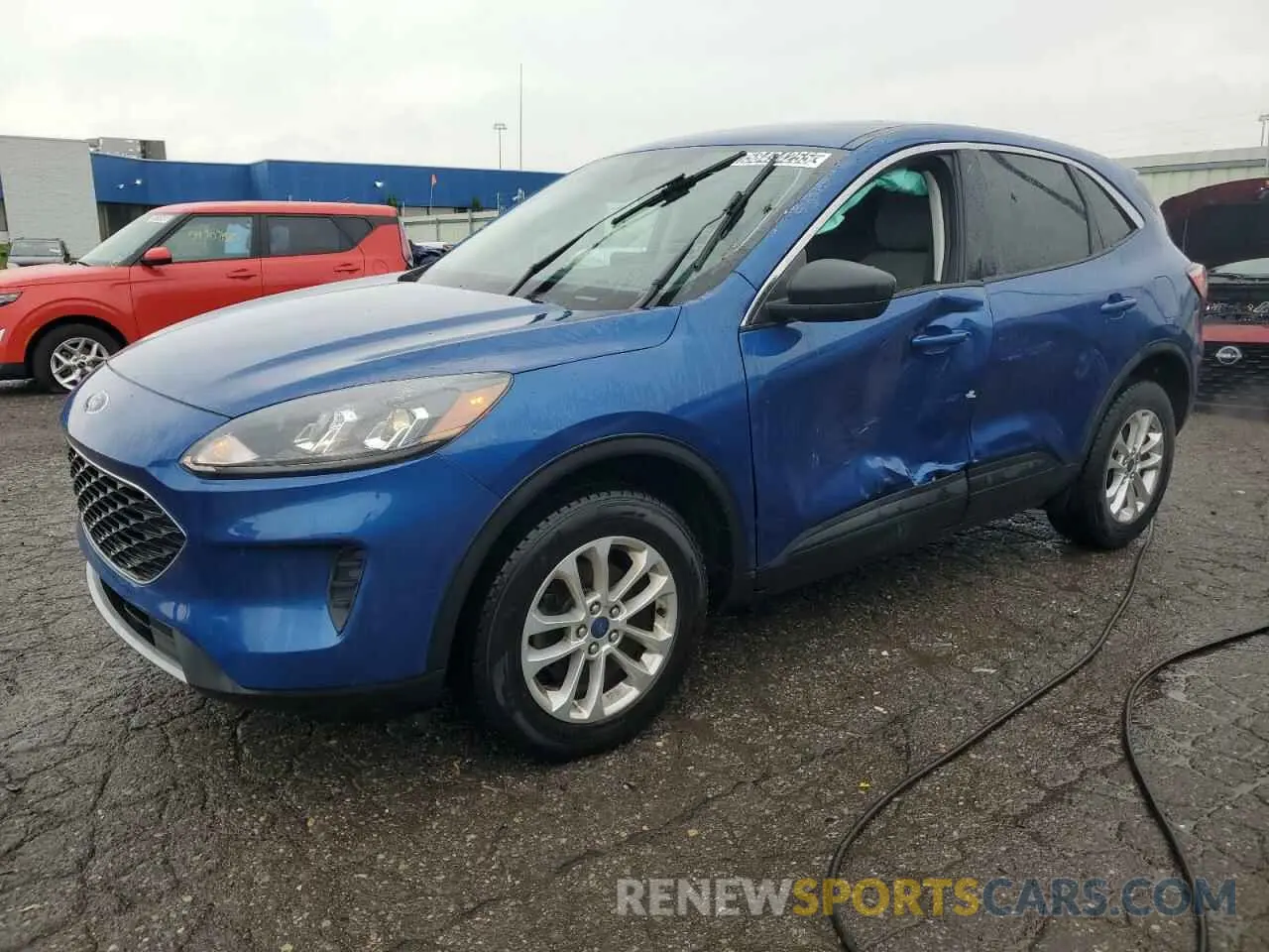 1 Photograph of a damaged car 1FMCU9G64NUA49097 FORD ESCAPE 2022