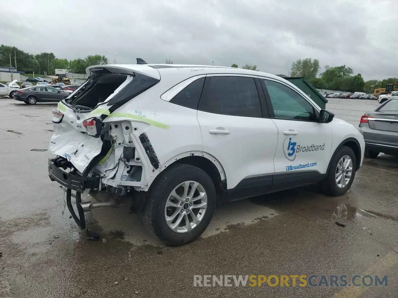 3 Photograph of a damaged car 1FMCU9G64NUB03448 FORD ESCAPE 2022