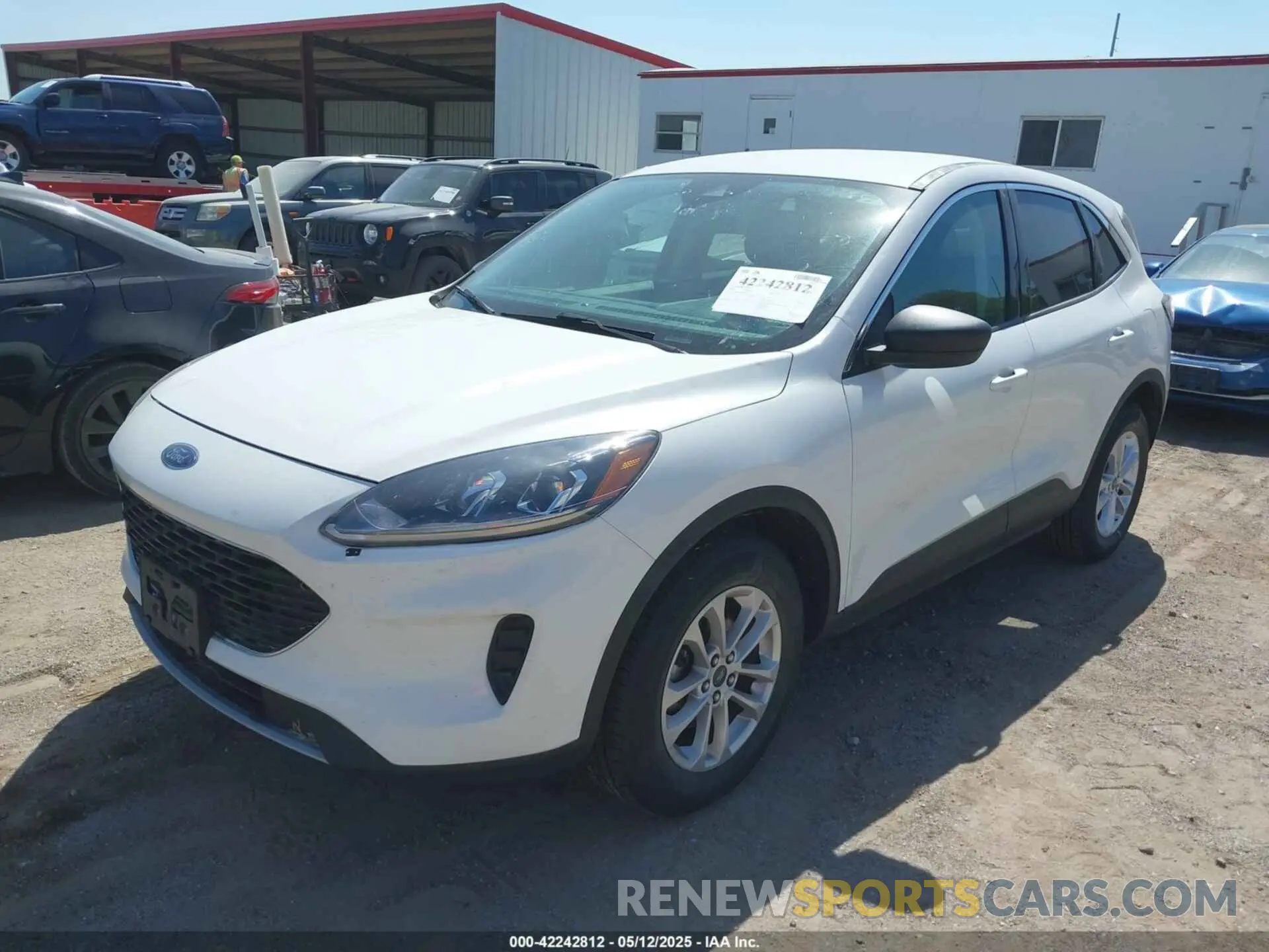 2 Photograph of a damaged car 1FMCU9G65NUA61050 FORD ESCAPE 2022