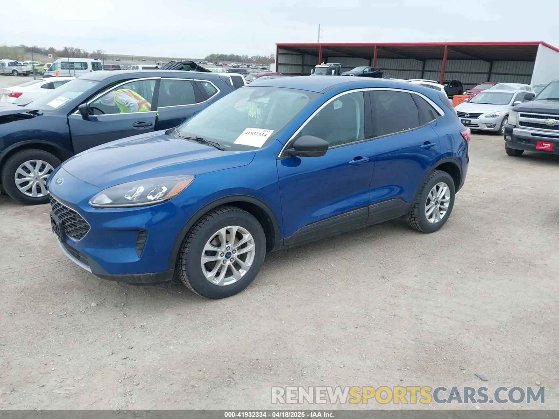 2 Photograph of a damaged car 1FMCU9G65NUA63218 FORD ESCAPE 2022