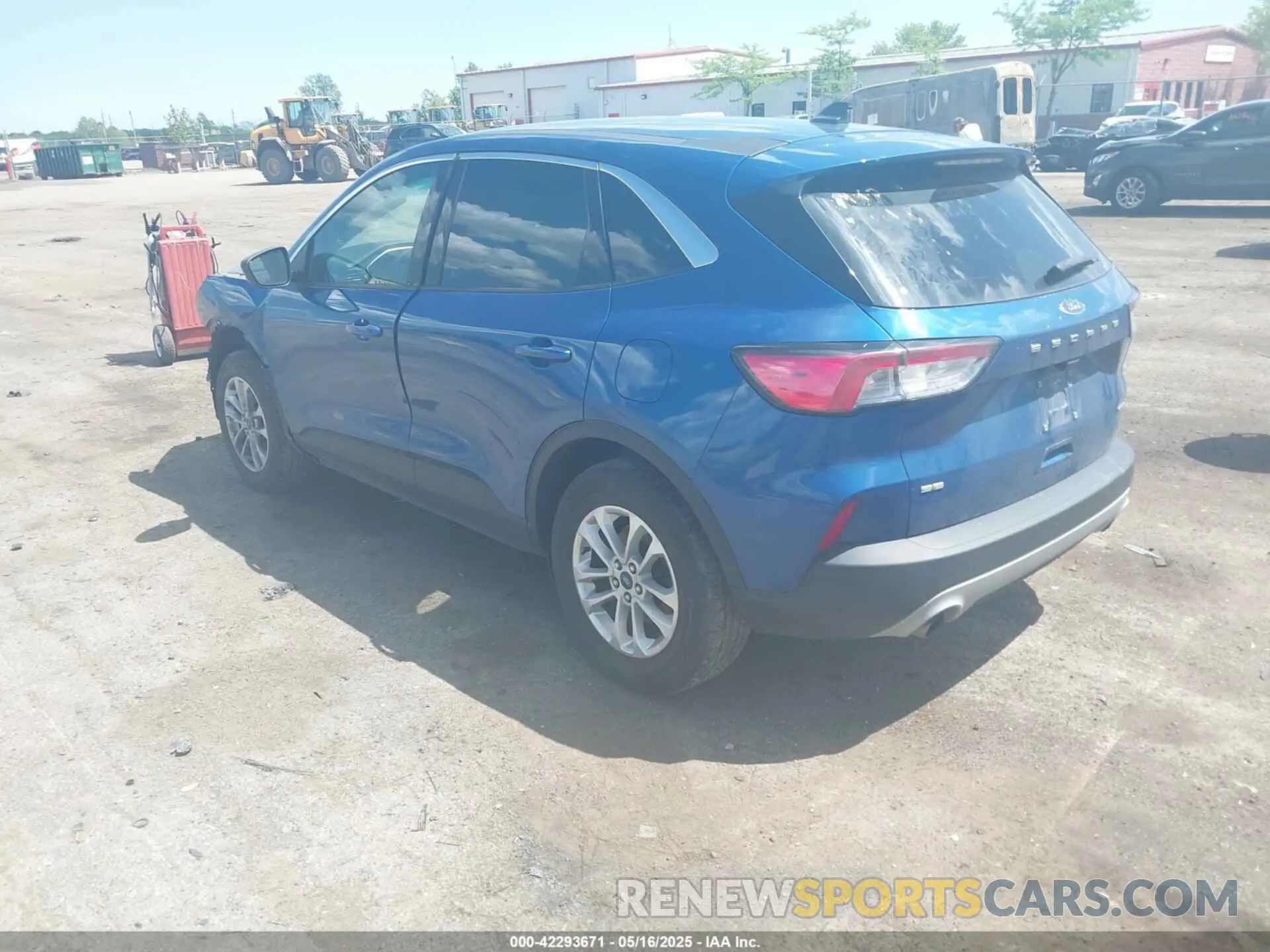 3 Photograph of a damaged car 1FMCU9G65NUA93125 FORD ESCAPE 2022