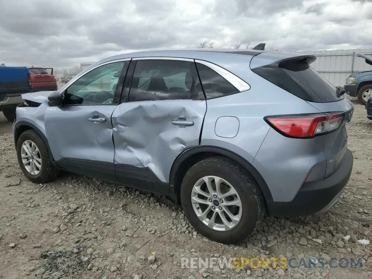 2 Photograph of a damaged car 1FMCU9G65NUB24163 FORD ESCAPE 2022