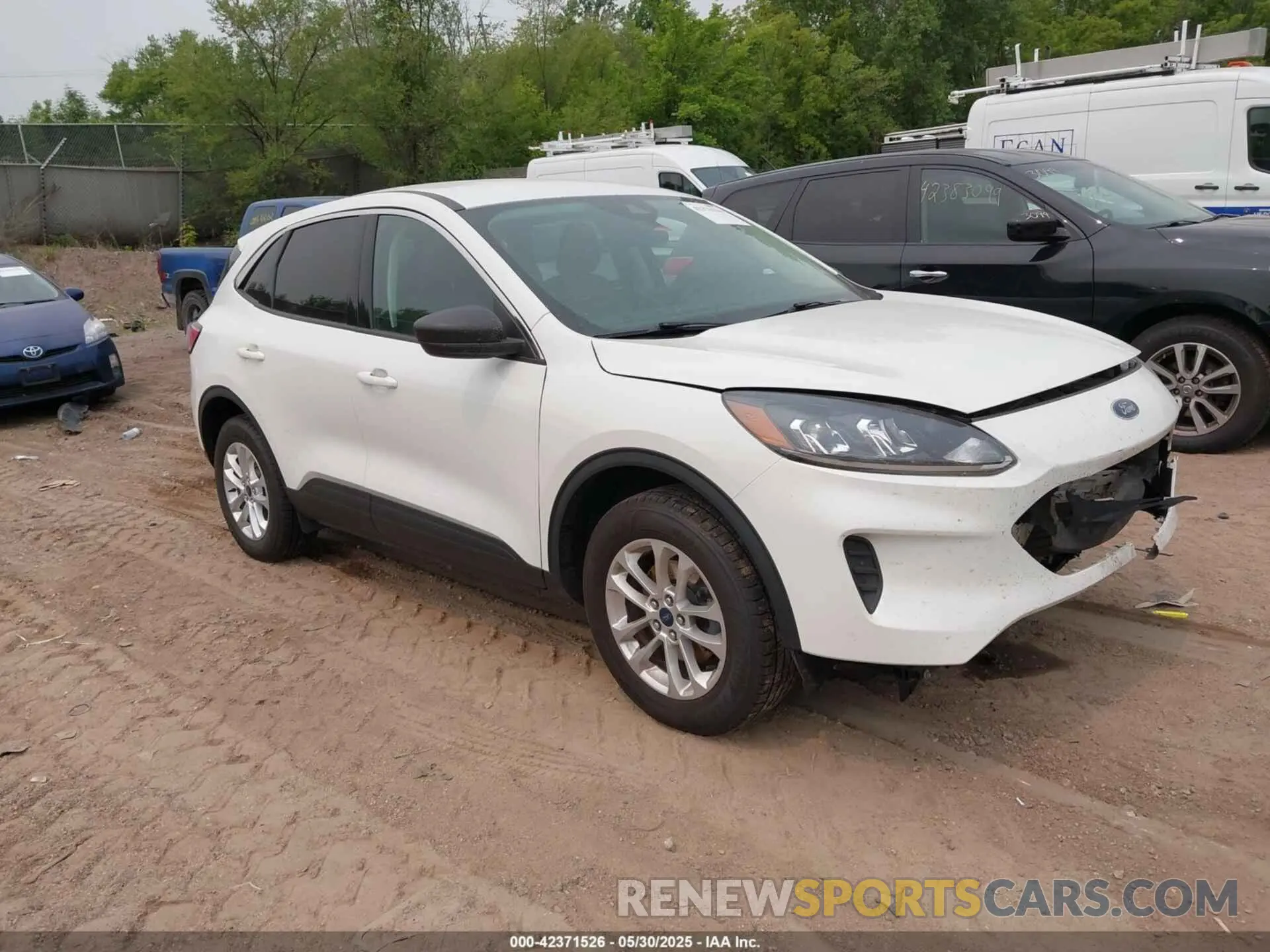 1 Photograph of a damaged car 1FMCU9G66NUA60537 FORD ESCAPE 2022
