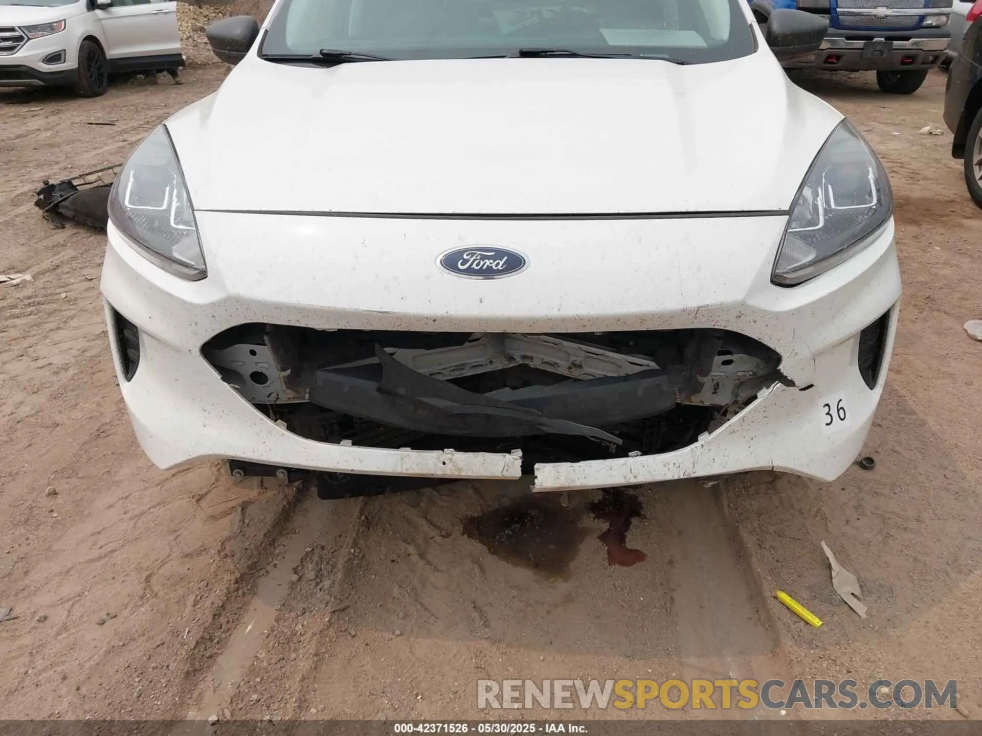 6 Photograph of a damaged car 1FMCU9G66NUA60537 FORD ESCAPE 2022
