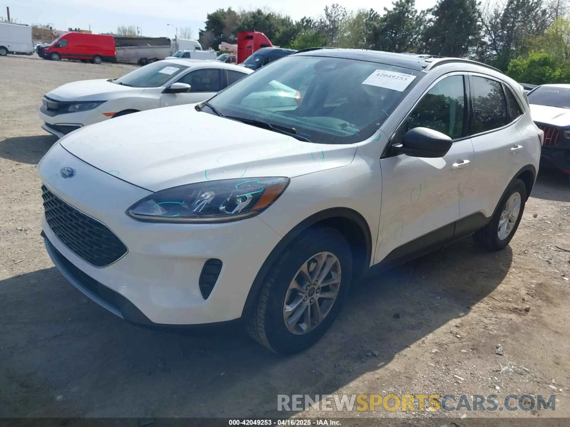 2 Photograph of a damaged car 1FMCU9G66NUA79069 FORD ESCAPE 2022