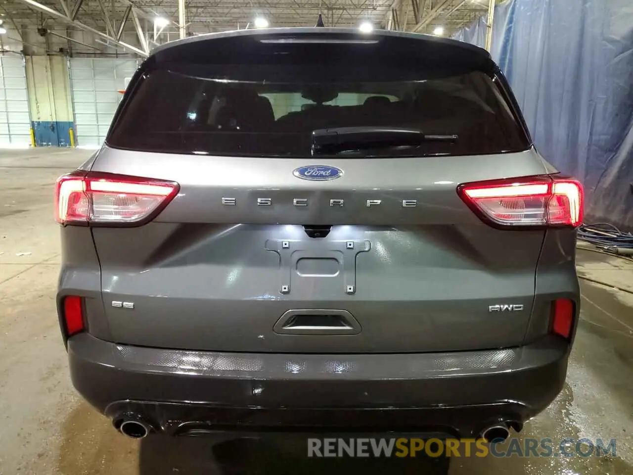 6 Photograph of a damaged car 1FMCU9G66NUB39156 FORD ESCAPE 2022