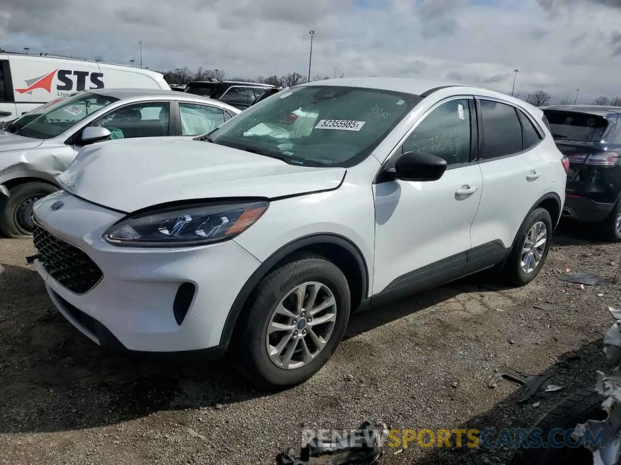1 Photograph of a damaged car 1FMCU9G66NUB79754 FORD ESCAPE 2022