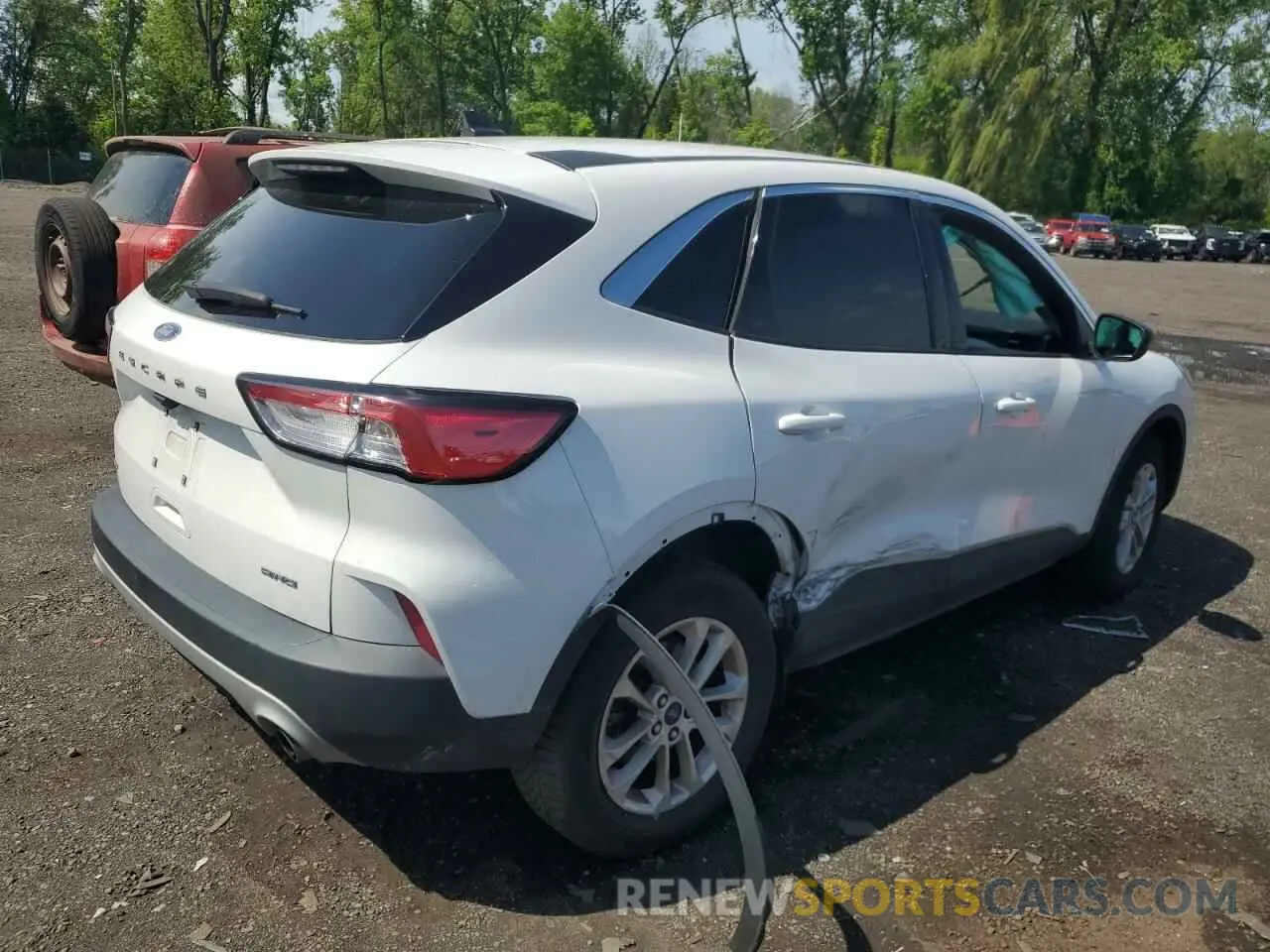 3 Photograph of a damaged car 1FMCU9G67NUA03120 FORD ESCAPE 2022