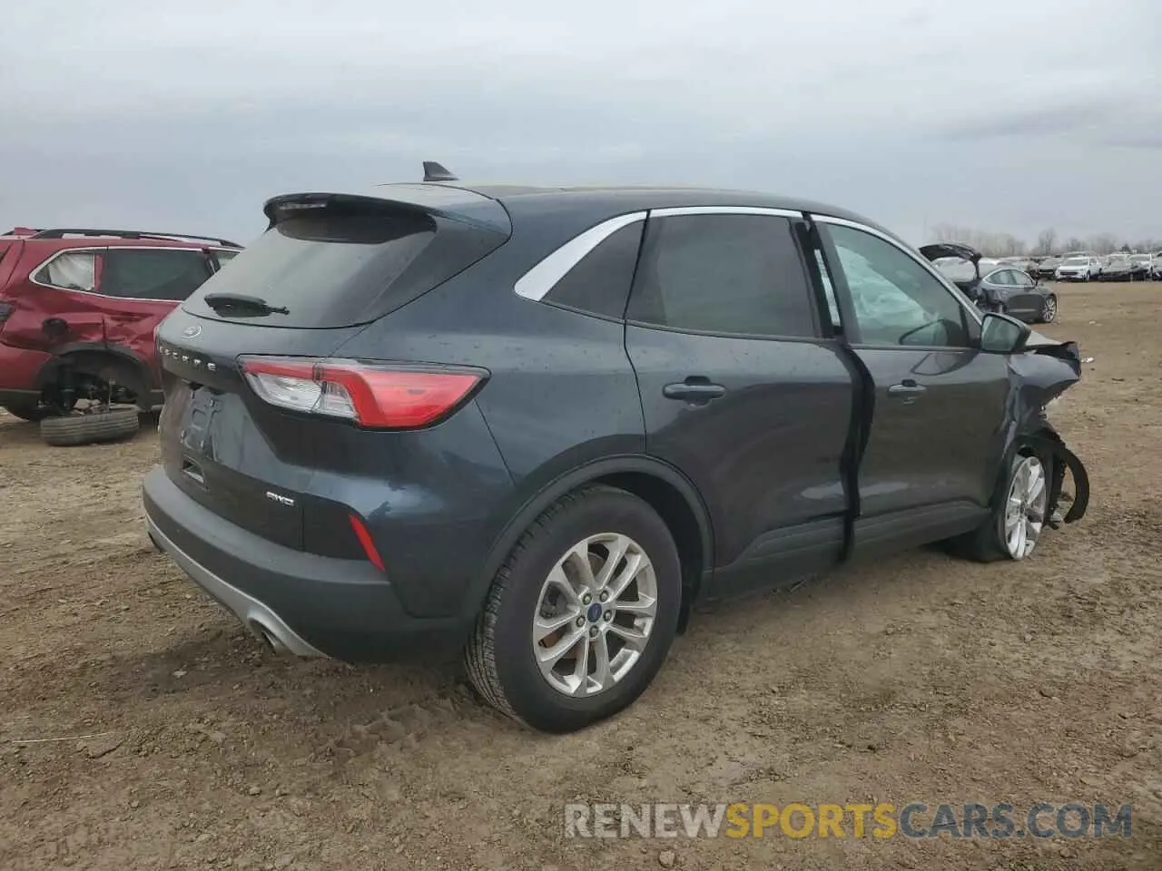 3 Photograph of a damaged car 1FMCU9G67NUA17776 FORD ESCAPE 2022