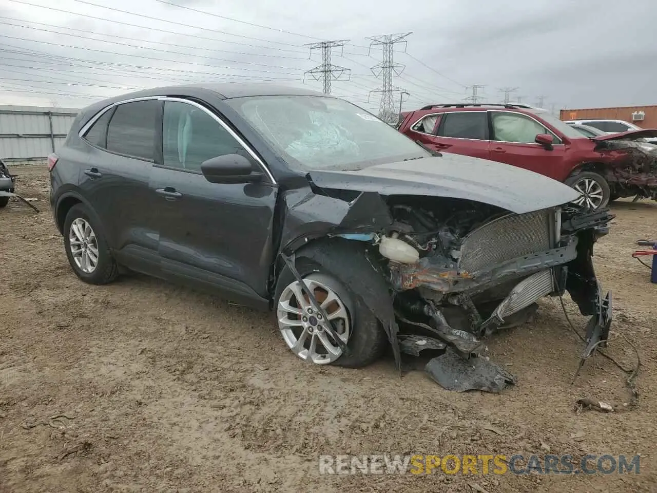 4 Photograph of a damaged car 1FMCU9G67NUA17776 FORD ESCAPE 2022